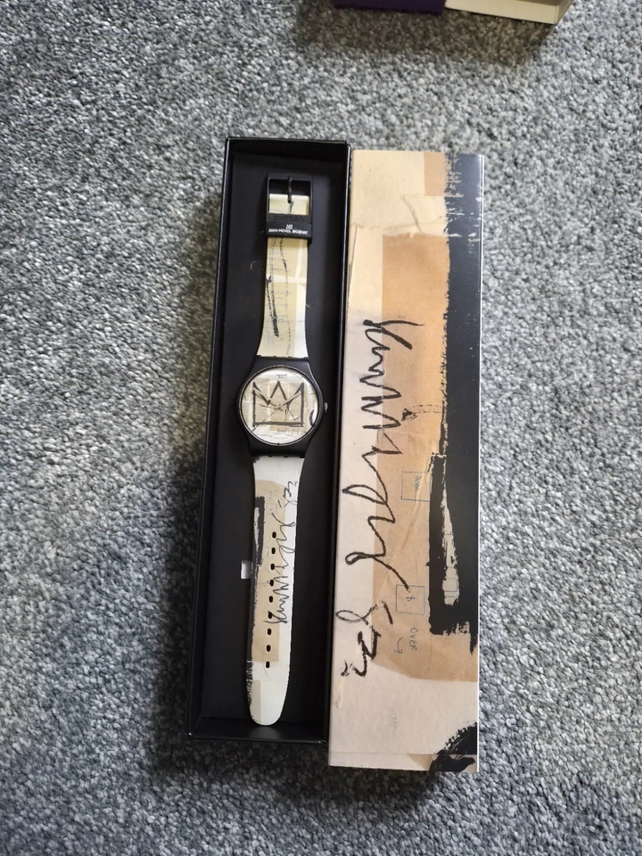 swatch X jean michel basquiat -Los 3 relojes- Foto 4 de 4