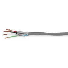 CAROL E2034S.41.10 Data Cable,Riser,4 Wire,Gray,1000ft 21Y836
