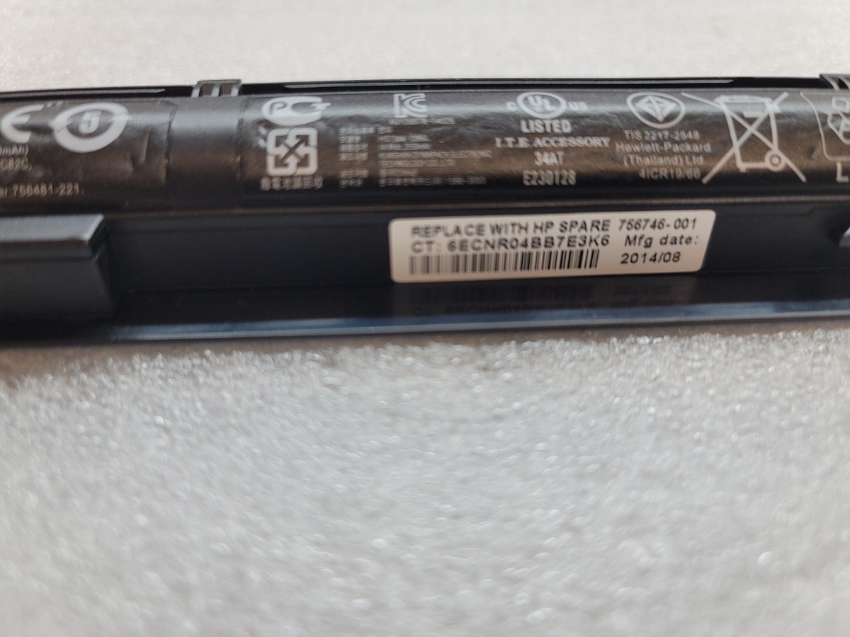 Batteria 2600mAh per HP 756478-221 756478-851 Batteria 2600mAh per HP 756478-221 756478-851