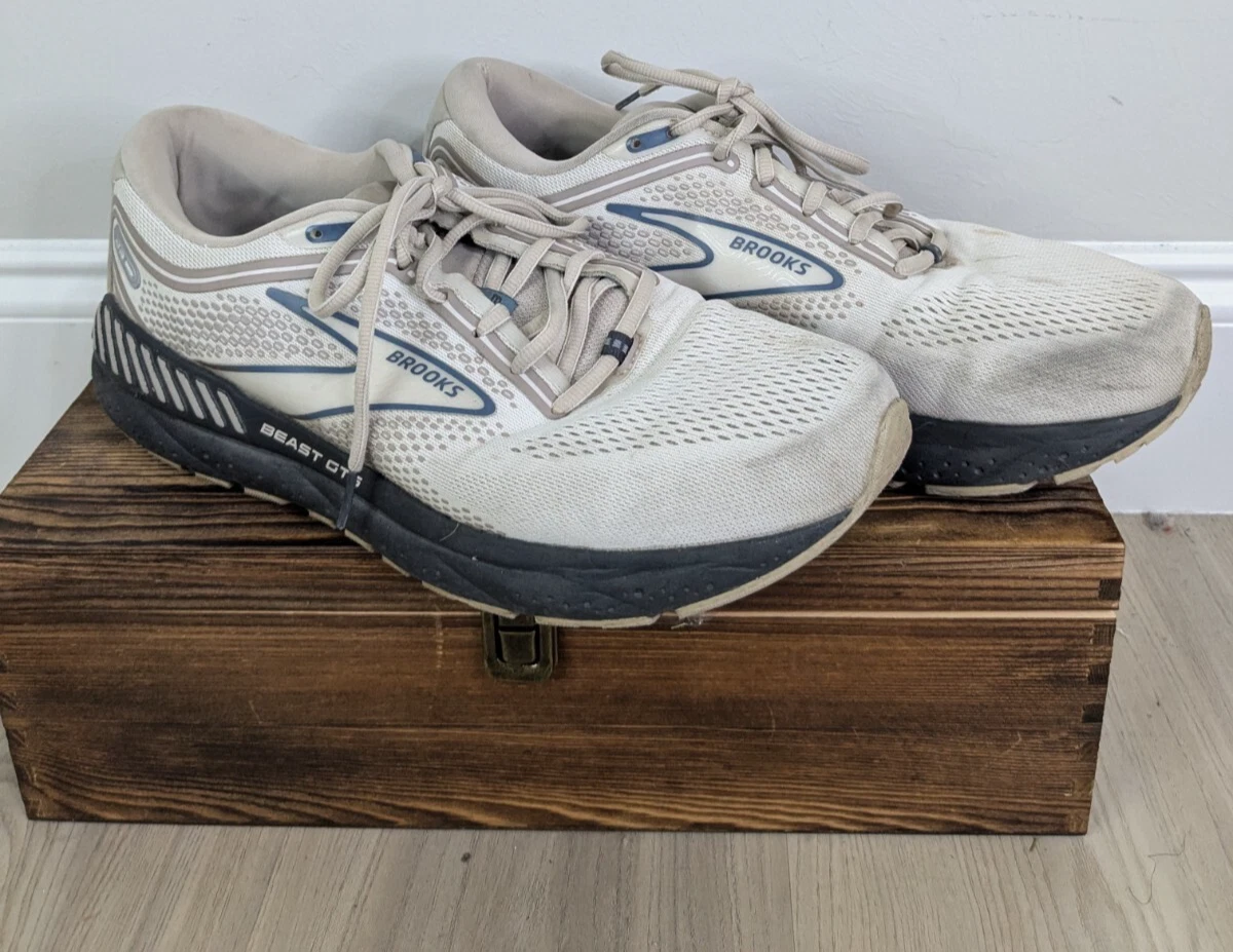 Brooks GTS 23 Men's 11.5 Off White Running Hiking