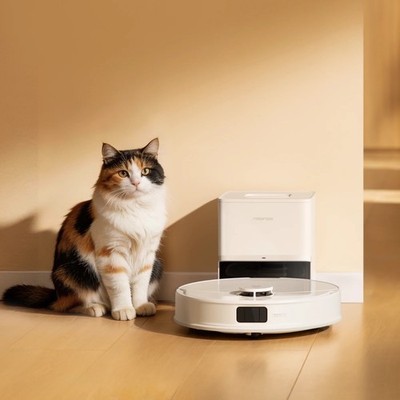 Roborock Q10 X5+ Robot Vacuum and Mop, Self-Emptying, Hands-Free Cleaning for up