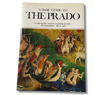 Vintage 1983 A Basic Guide to The Prado Art Museum Color Plates Spain