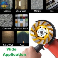 Grinding Wheel 4 inch Diamond Sanding Cup Heavy Duty Turbo Row Disc & Washer