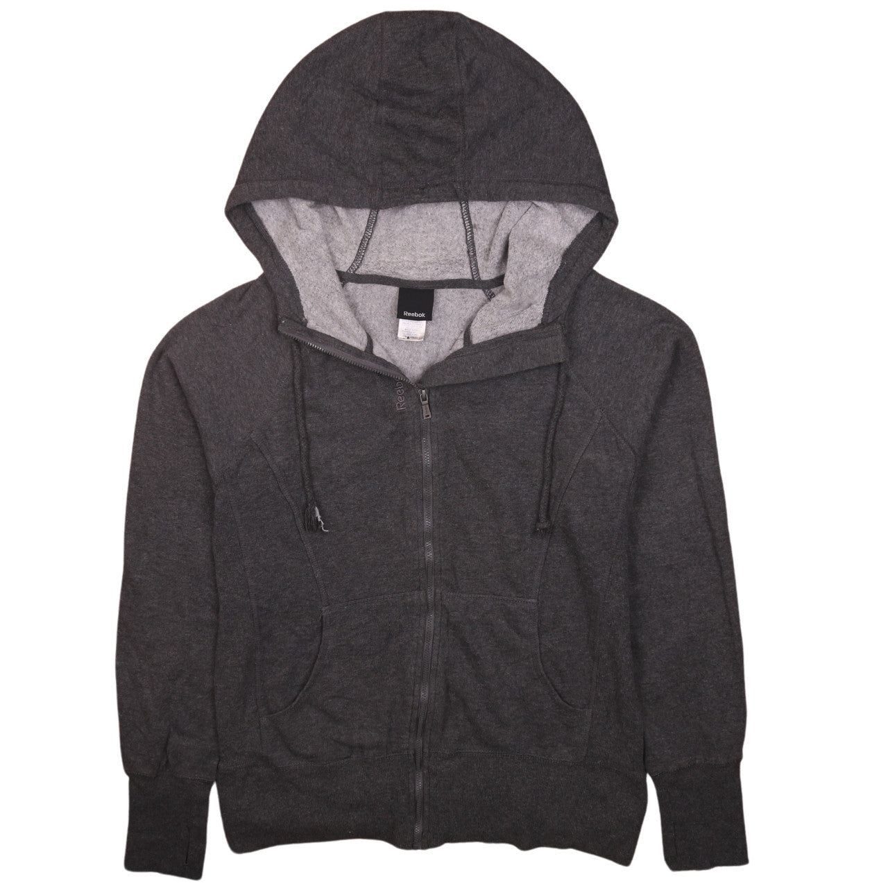 Reebok Grey Hoodie Mens L