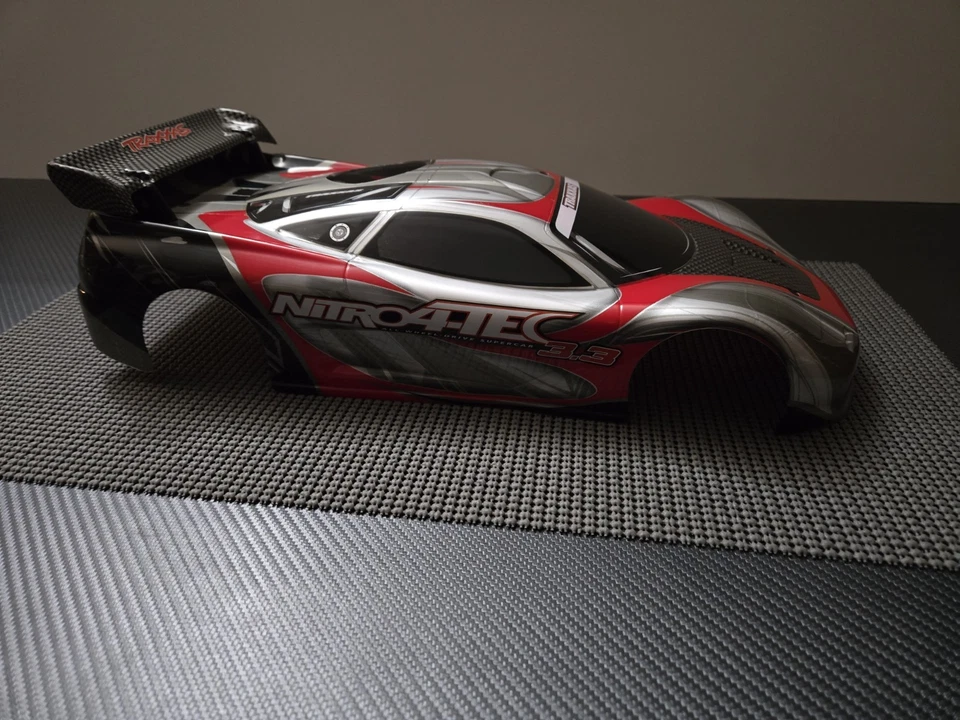 Traxxas Nitro 4Tec Pro .15 2.5 2.5R 3.3 Body Pro Graphix Body Nitro 4Tec 3.3 RED - Image 4 of 4