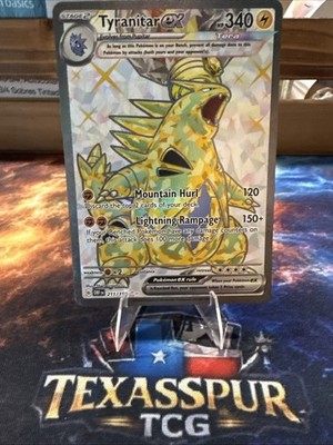 Pokemon - Tyranitar ex - 211/197 - SV Obsidian Flames - Full Art Card