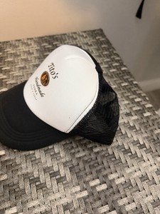 Tito's Distillery Advertising Trucker Hat Black White Adjustable Cap