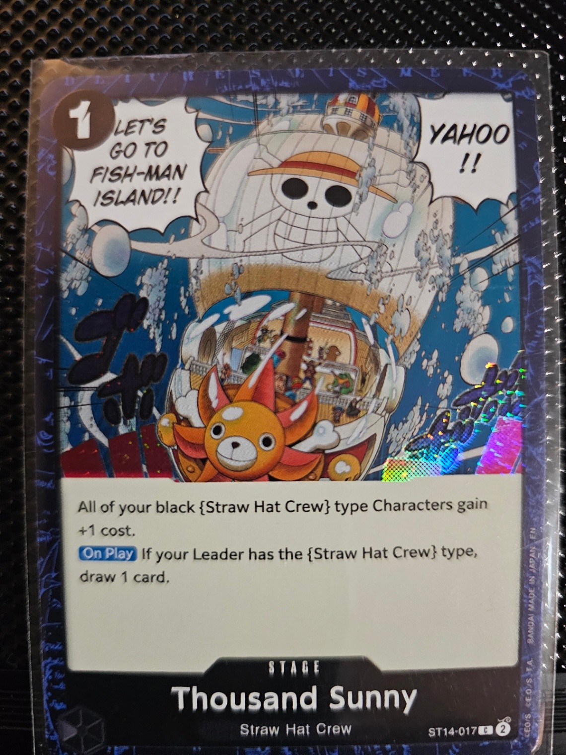 Thousand Sunny (Pirate Foil) C Premium Booster -The Best- Vol. 2 ST14-017 NM
