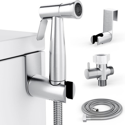 Bidet Sprayer for Toilet, Handheld Sprayer Kit, Cloth Diaper Sprayer Set - Easy