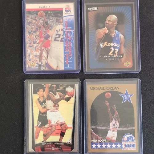 Michael Jordan NBA  vintage basketball card lot