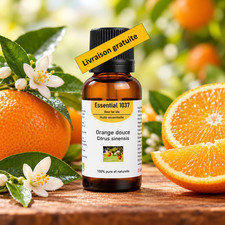 Huile essentielle d'Orange douce bio - Citrus sinensis - Livraison gratuite
