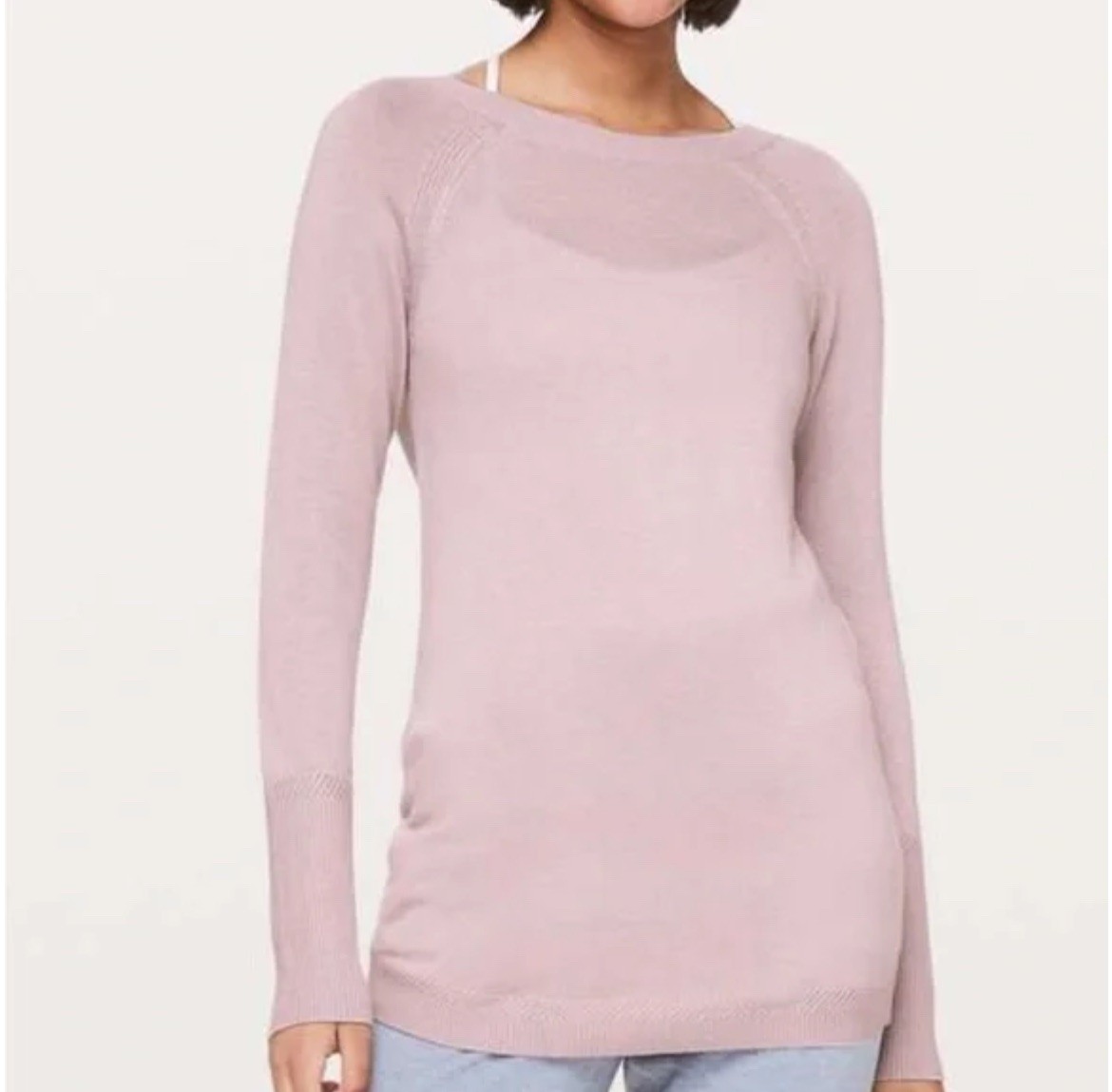 Lululemon Unity At Ease Pullover Sweater Grey Cas… - image 3