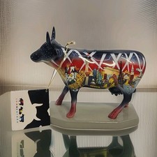 CowParade Map Cow #9162 Ceramic Figurine — listing 3