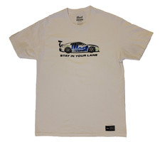 Illest Men Tshirt Large White Hawaii Stay In Your Lane Nissan Skyline Racer 9258