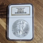 2002 American Silver Eagle NGC MS69 Original Brown Label- FREE SHIPPING