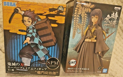 Demon Slayer Figurine Kimetso No Yaiba Tanjiro Kamado SPM Muichiro Tokito Ban P