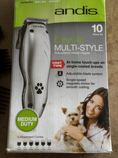 Andis Pet Easy Clip Multi-Style Adjustable Pet Dog Hair Blade Clipper Trimmer