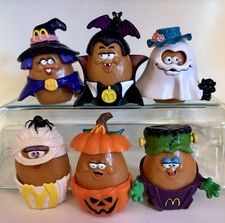 1992 McDonald's Happy Meal Halloween McNugget Nugget Buddies Complete Set Lot
