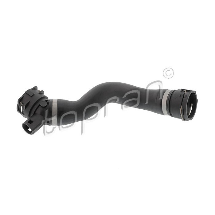 Tuyau de refroidissement pour BMW Série 1 E81 E82 E87 - Durite noire renforcée 17127525022