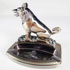 Refillable Butane Lighter Dog Tabacco Cigarette Cigar Ashtray Ash Tray