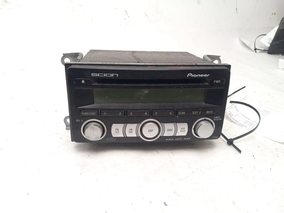 AM FM RADIO CD PLAYER FOR TOYOTA SCION 2008 - 2015 PN PT54600080 - Image 4 of 4