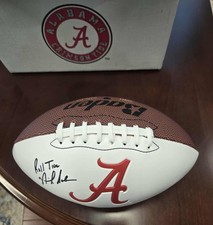 Alabama Signed Football Nick Saban