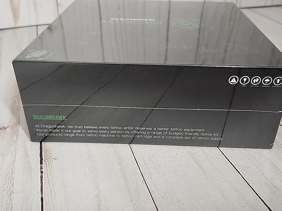Kit de tatuaje inalámbrico Dragonhawk pistola giratoria forro/sombreado modelo: TZ-2131LY - NUEVO Foto 4 de 4