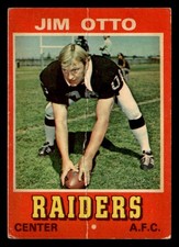 1974 Town Talk Bread Jim Otto #16 GD Oakland Raiders