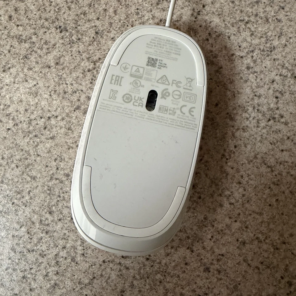HP 928513-001 Modguo Genuine USB Wired Mouse White - Excellent Condition - Image 3 of 4