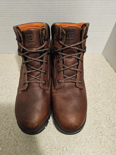 Men's Timberland PRO Helix 6" Waterproof Alloy-Toe Work Boot Size 12W - Picture 3 of 8