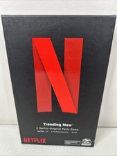 Netflix Trending Now Card Game 3-10 Players Ages 14+ EUC Complete Game Night