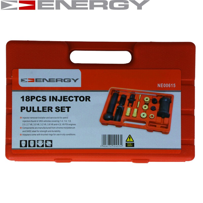 Fits ENERGY-NARZ�DZIA WARSZTATOWE NE00615 INJECTOR PULLER FSI 18ELEM  ⭐UK Stock⭐