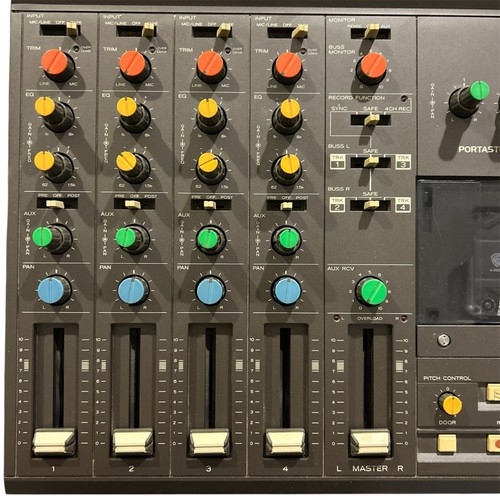 Tascam 244 Portastudio w/ Custom Built Stand. Clean. Tested. Fully Functional! - Picture 4 of 20