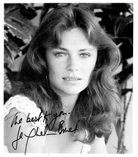 JACQUELINE BISSET - AUTOGRAPHED SIGNED PHOTOGRAPH