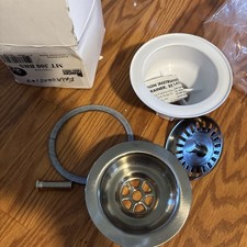 Mountain Plumbing MT300/BRS Kitchen Sink Strainer Basket BRUSHED STAINLESS STEEL