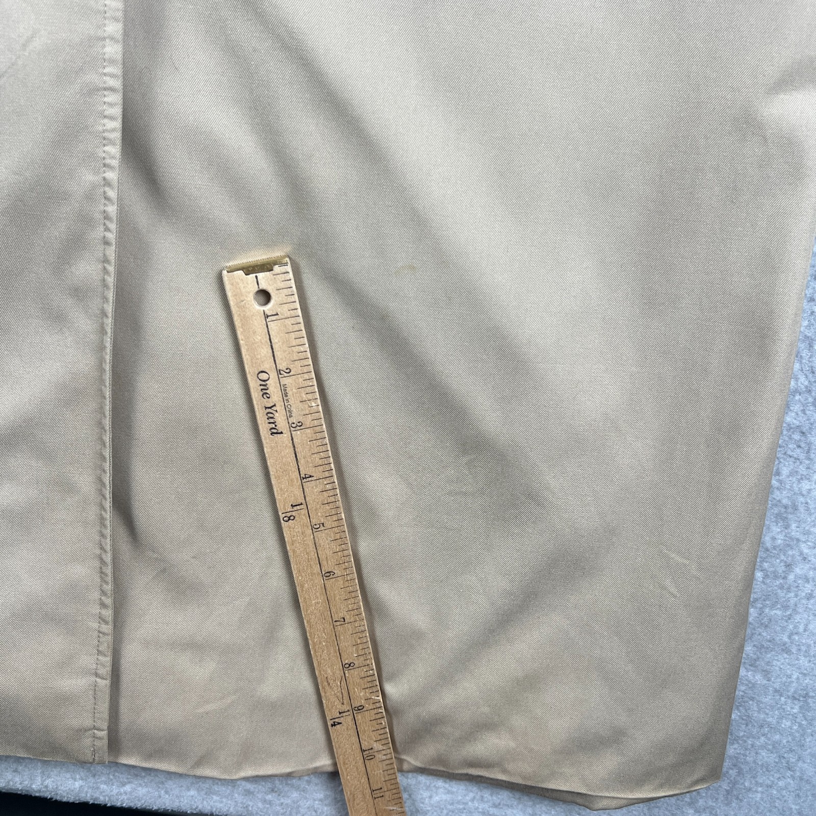 VINTAGE Burberrys London Trench Rain Coat Nova Check Womens 16 Long Beige READ image 9