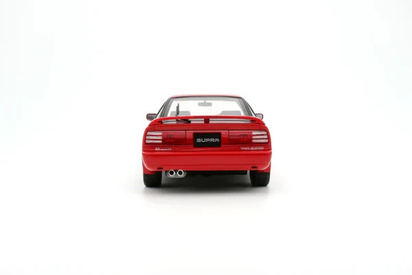 1:18 Toyota Supra MK3 Cupé año 1986 color Rojo Súper Otto Mobile OT1144 - Solo coches 1-18