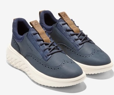 Men's Wingtip Sneaker Cole Haan Zerogrand WFA - BLUE /SIZE - 9 M