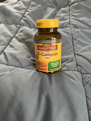 Nature Made Super B Complex with Vitamin C 140 Count Immune Support Tablets