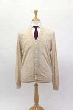 NWT 2450 Brunello Cucinelli Men Cashmere Blend Button Down Cardigan 50/40US A258