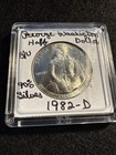 1982 Washington Half-Dollar 90% Silver Unc — photo 1