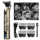 Pro Electric Hair Clippers Beard Trimmer Cutting Cordless Barber Shaving Machine