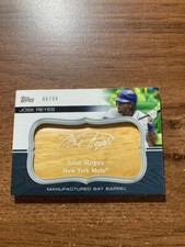 2010 Topps Update Manufactured Bat Barrels /99 Jose Reyes #MBB-9