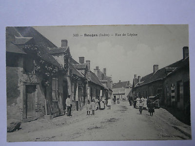 cpa carte postale bouges route de lepine | eBay