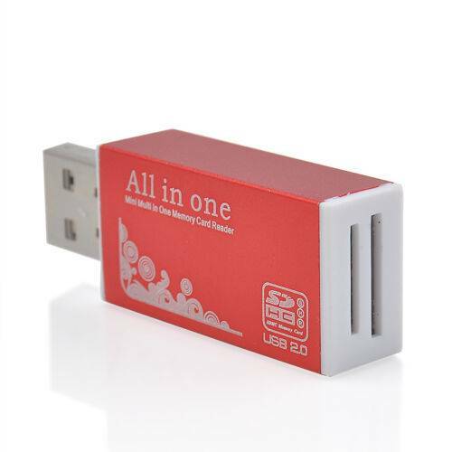 For Micro SD SDHC TF M2 MMC MS PRO DUO All in 1 USB 2.0 Memory Card Reader - Picture 7 of 11