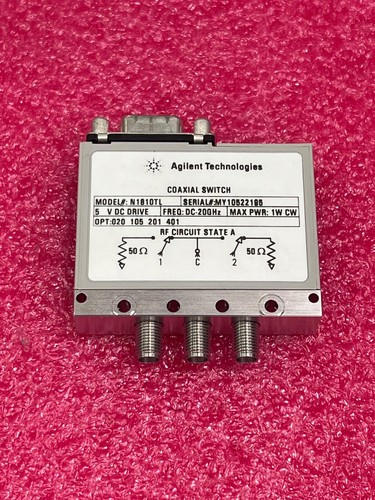 Interruttore coassiale HP/Agilent modello N1810TL DC-20GHz 50ohm - Foto 1 di 2