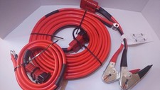 2-gauge-32ft Hi-amp Universal-quick-connect-wiring-kit-trailer-mounted-winch Red
