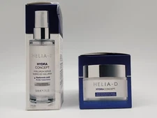 2 PC Hungarian HELIA-D Hydra Concept Hyaluron Night Cream + Hyaluron Face Serum