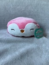 BNWT Squishmallows Piper Penguin Pink Soft Plush Stackable Toy 8" USA Import