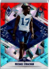 2021 Panini Phoenix #197 Michael Strachan Fire & Ice #/50 Rookie RC Colts